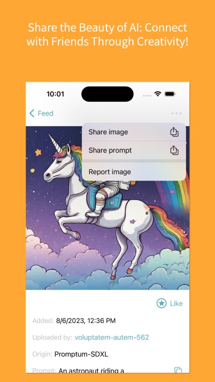 Promptum - AI images feed screenshot-3