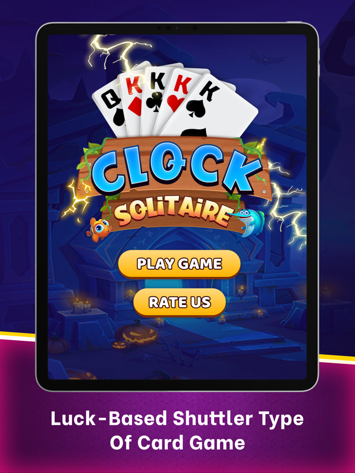 Solitaire Clock
