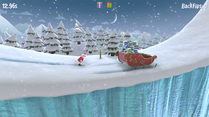 Santas Slippery Slope Ski Sim