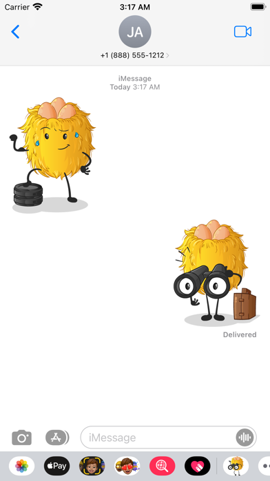 Screenshot #3 pour Brid Nest Emoji