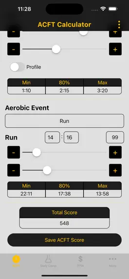 Game screenshot Army Fitness Calculator apk