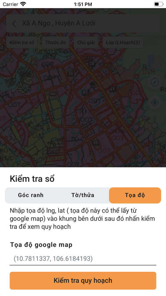 #5. Quy hoạch Thừa Thiên Huế (iOS) Ved: THACH THEN