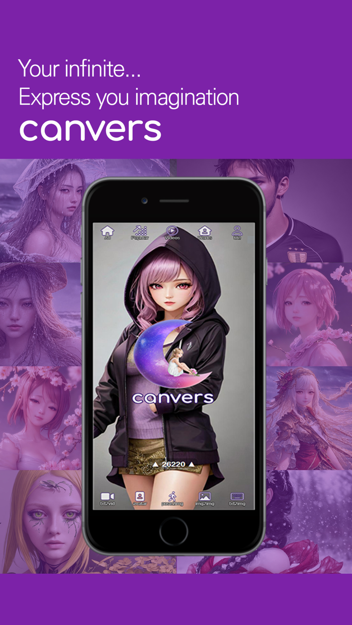Canvers - Image generation AI