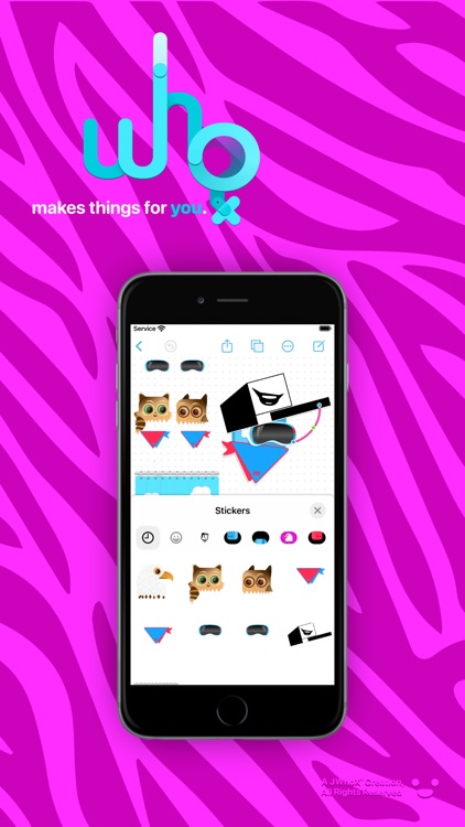 JWhoX GET Adventure Sticker screenshot-3