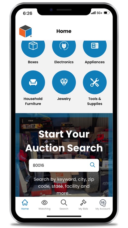 StorageTreasures Auction App