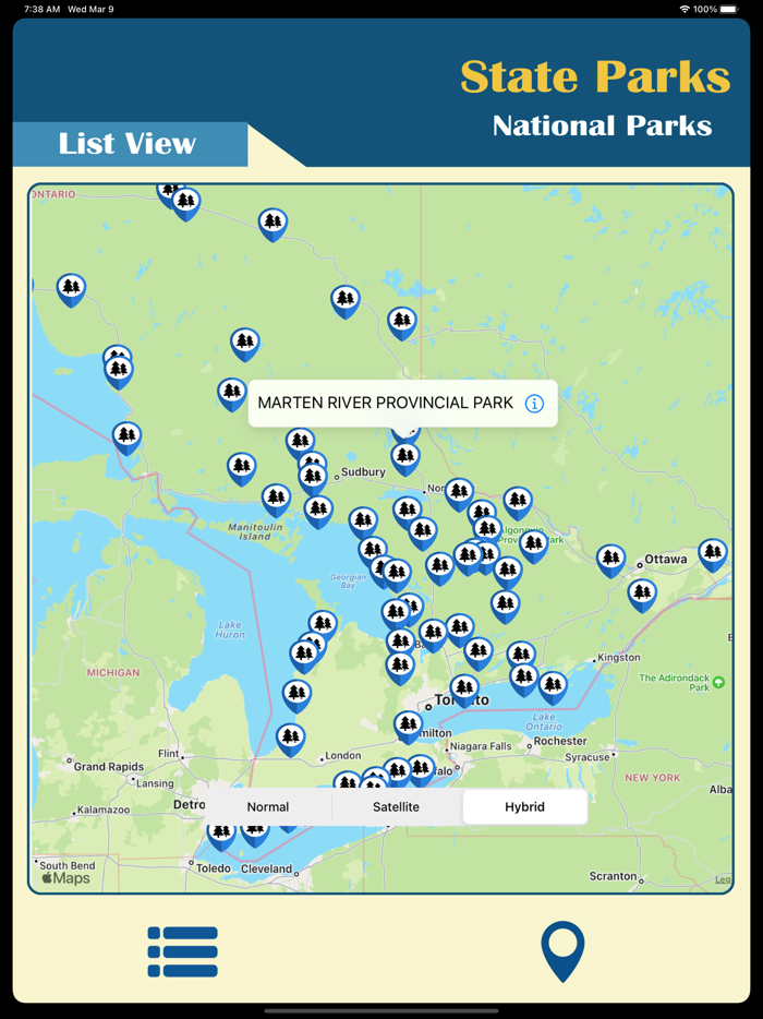 Ontario In State Parks