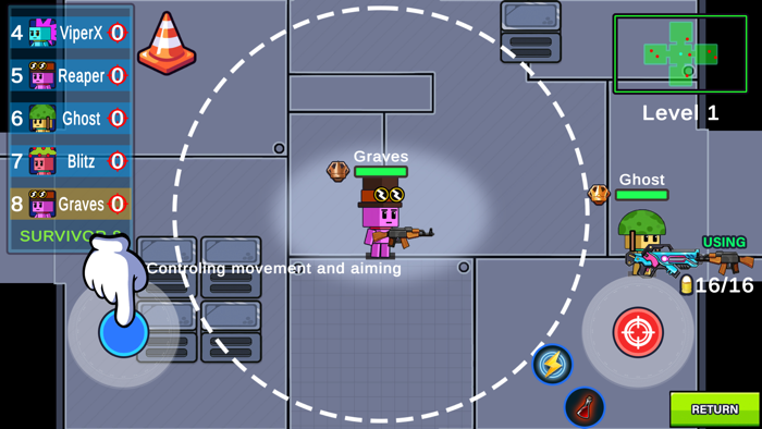 Pixel Blastersshooting games