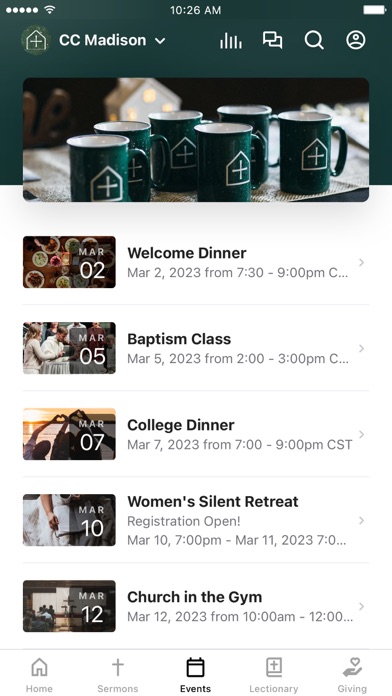 Christ Church Madison Screenshot