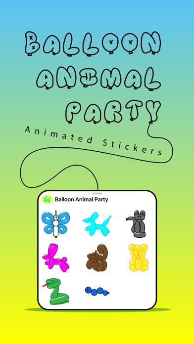 Balloon Animal Party Screenshot