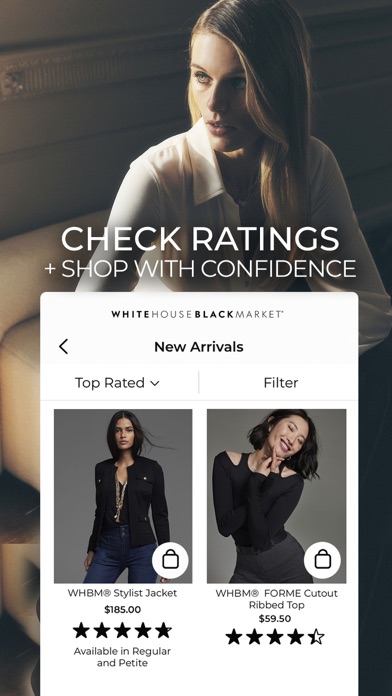 WHBM White House Black Market Screenshot