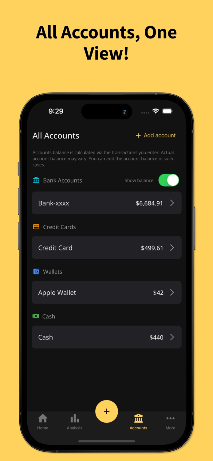Expenses Manager Fast and Easy