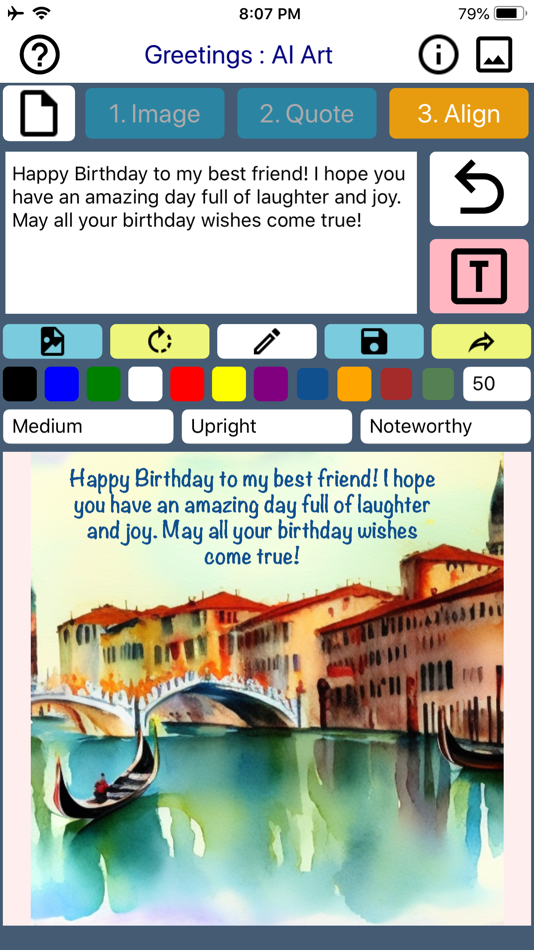 #2. AI Greetings Art (iOS) Podle: Mahesh Thite