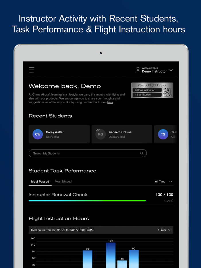 Cirrus Approach Instructor App