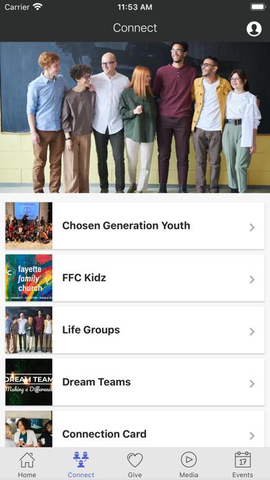 Fayette Family Church Screenshot