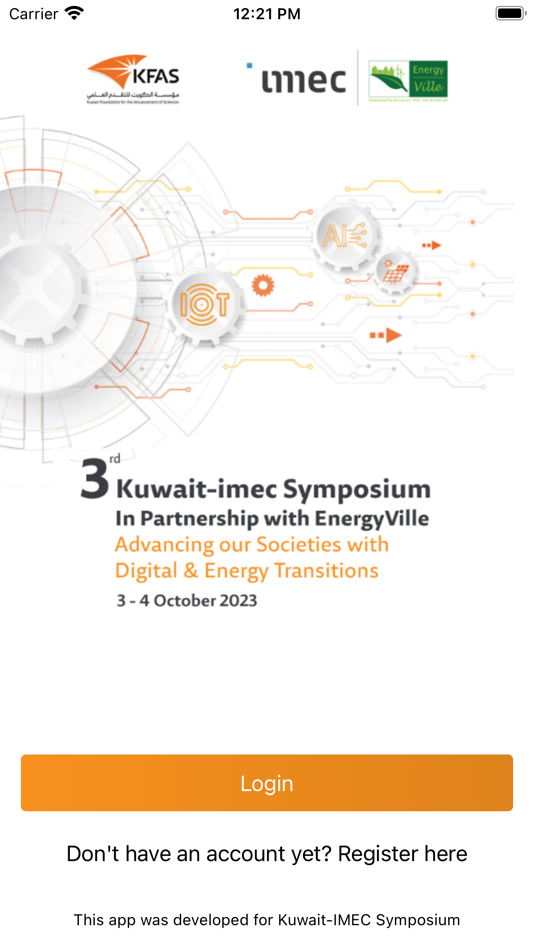 #1. Kuwait-IMEC Symposium (iOS) 由: Kuwait Foundation for the Advancement of Sciences
