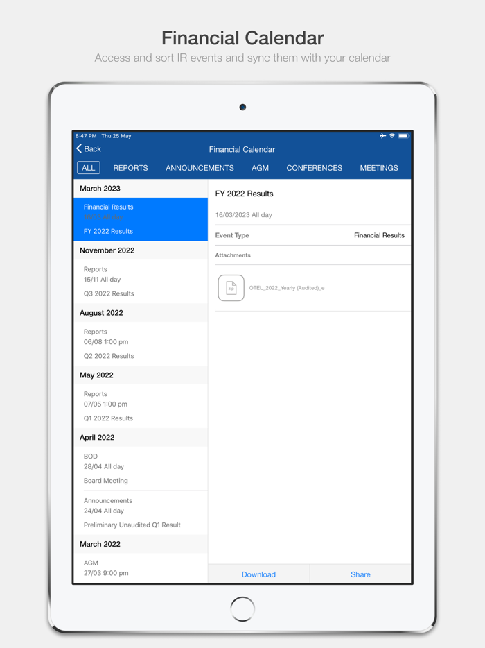 Omantel Investor Relations
