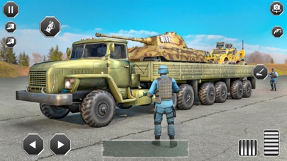 Military Truck Transport Games Screenshot