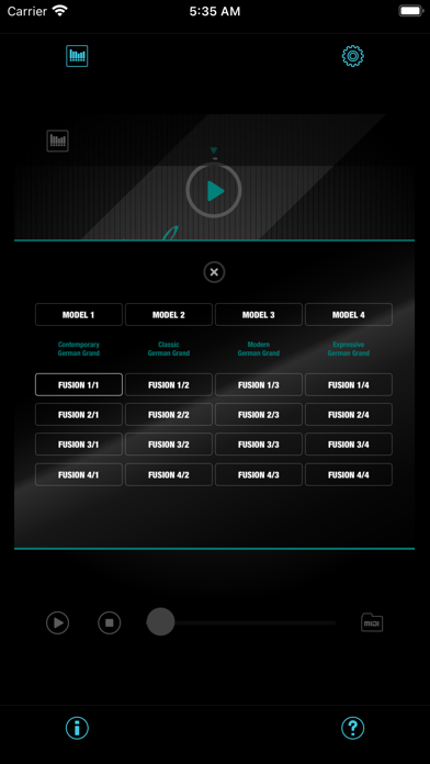 JAX Xcelsior Grand Piano Screenshot