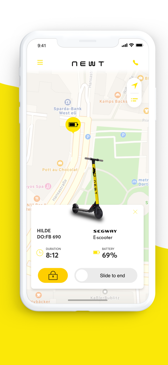 Newt - Scooter Sharing