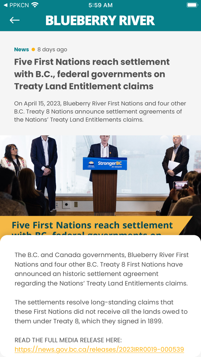 Blueberry River First Nations