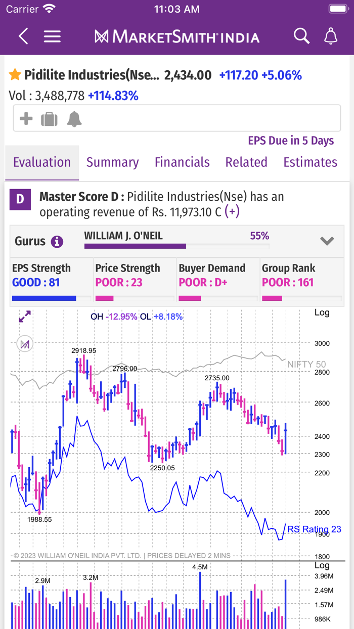 MarketSmith India -Stock Ideas
