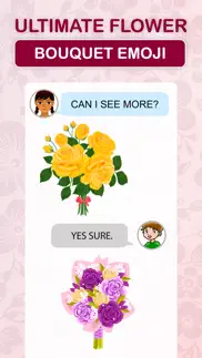 ultimate flower bouquet emoji iphone screenshot 4