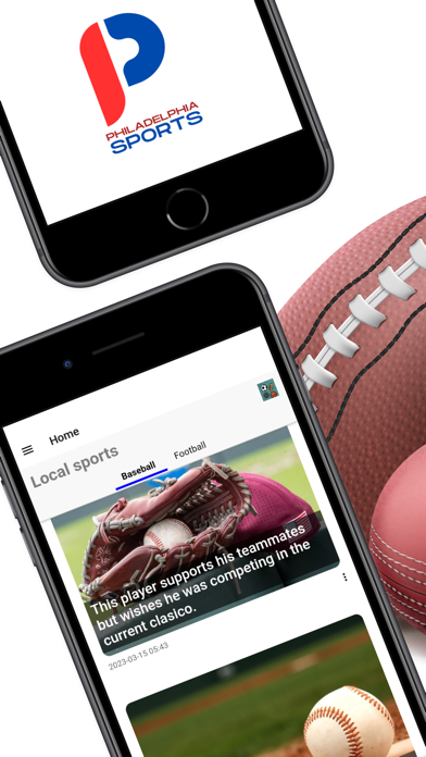 Philadelphia Sports App Screenshot