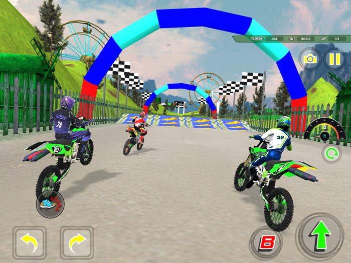 Motocross Stunt Race Bike Game