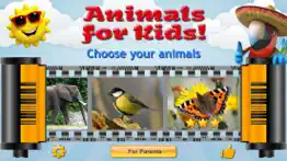 animals for kids, full game iphone screenshot 1
