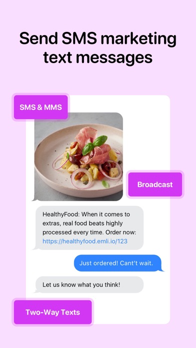 Email SMS Marketing for Shop Screenshot