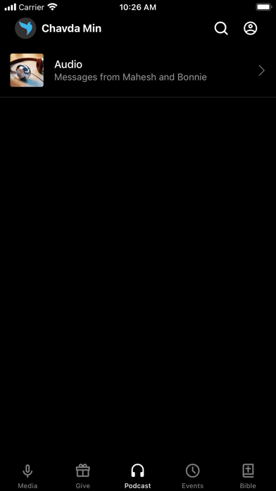 Chavda Ministries Screenshot