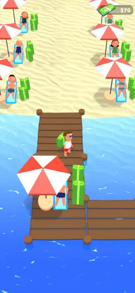 Game screenshot Beach Idle 3D apk