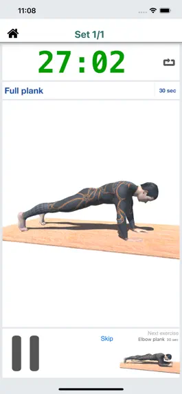 Game screenshot 5 Min Super Plank Workout apk