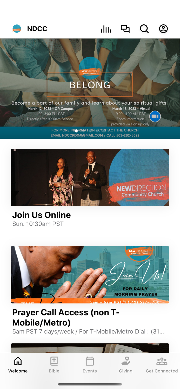 New Direction Church-Portland