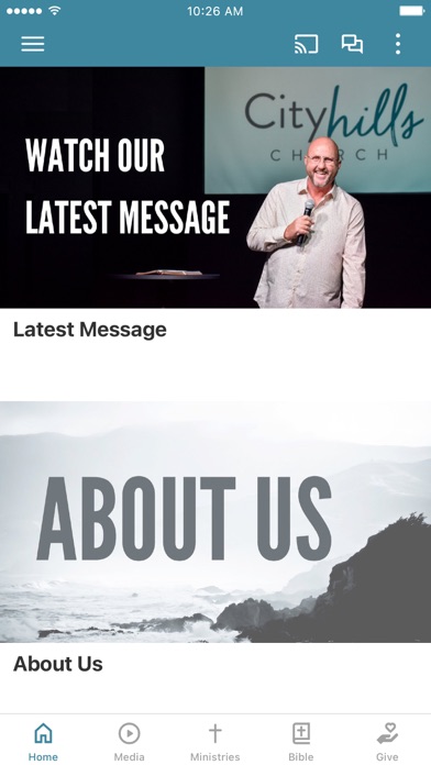 Cityhills Church App Screenshot