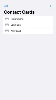 How to cancel & delete contact-cards 2