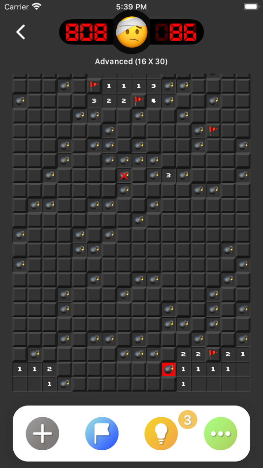 #2. MineSweeper Clash (iOS) 由: 景触科技