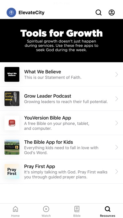 Elevate City Church Fort Wayne Screenshot