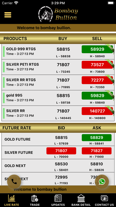 Bombay Bullion Screenshot