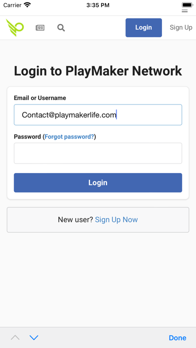 PlayMaker Network Screenshot 4 - AppWisp.com PlayMaker Network Screenshot 4 - AppWisp.com