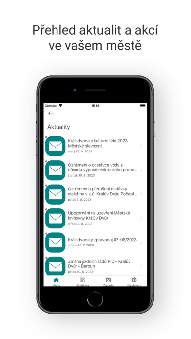 Králův Dvůr v mobilu Screenshot