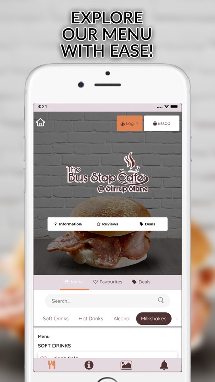 Bus Stop Cafe at Stirrup Stane