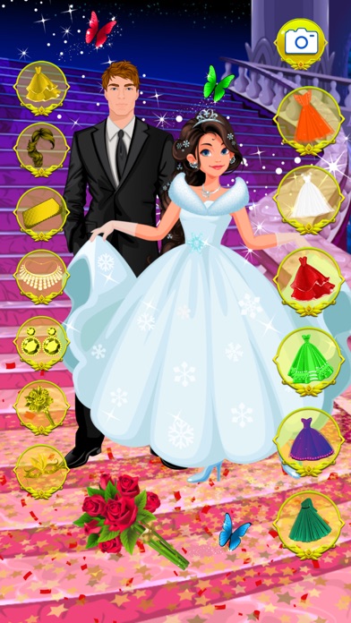 Anime Bridal Gown Fashion Game Screenshot