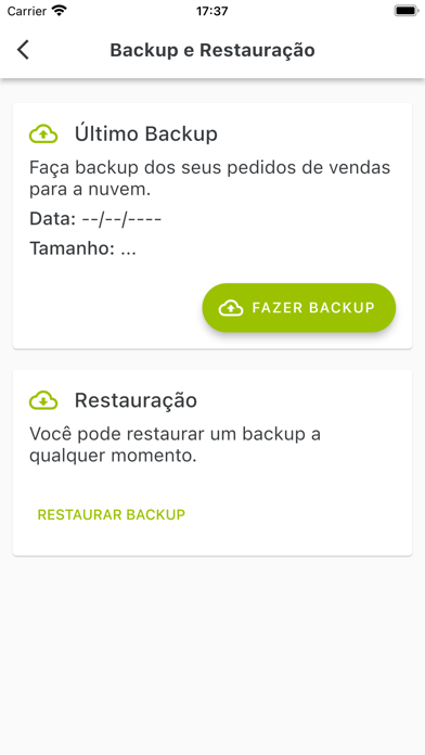 Filt - Pedido de Venda Screenshot