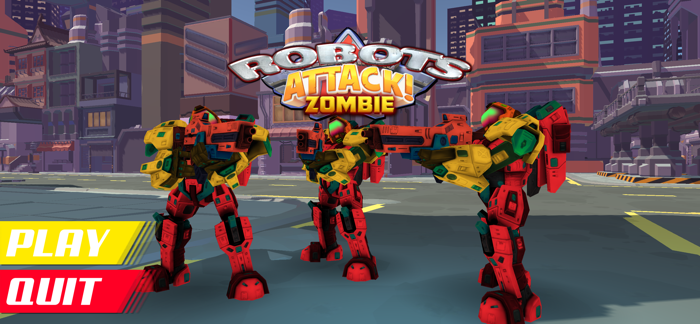 Robots vs Aliens Death Match