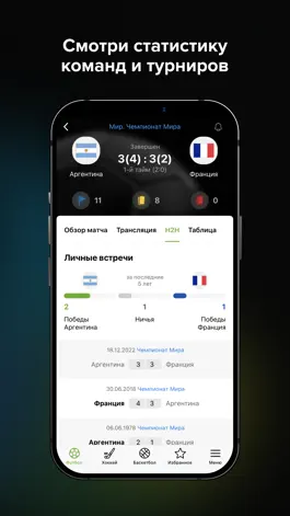 Game screenshot ODDS - Спортивная Статистика apk