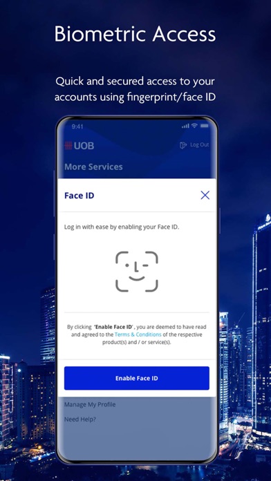 UOB Infinity Malaysia Screenshot