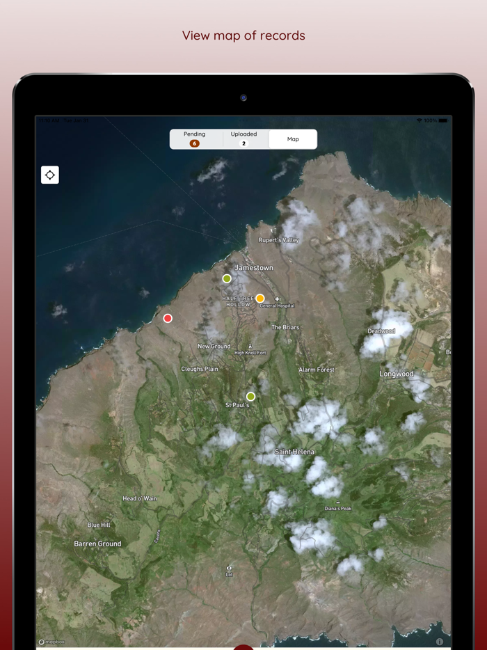 iRecord St Helena App