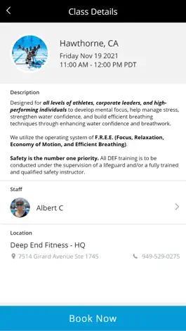 Game screenshot Deep End Fitness apk