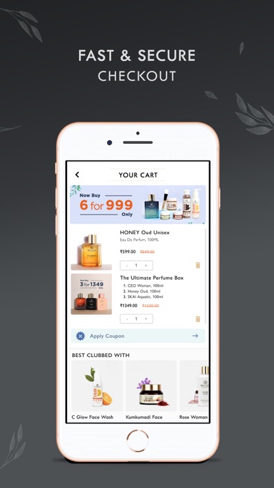 BELLAVITA Online Shopping App Screenshot